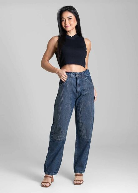 Calça Jeans Sawary Barrel - 282595