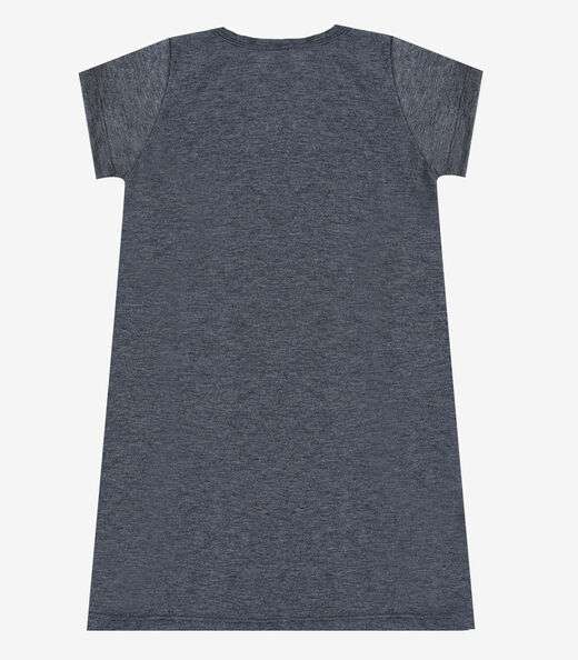 Vestido Feminino Infantil em Molecotton Select Preto