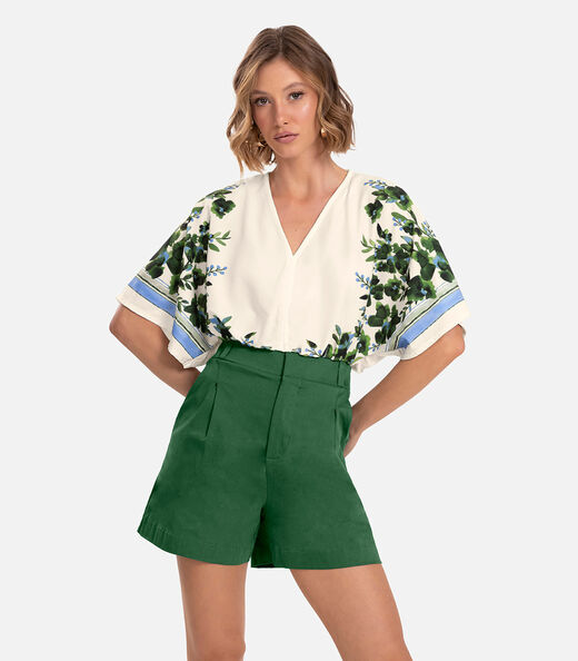 Image_Blusa Feminina Com Manga Ampla Endless Bege