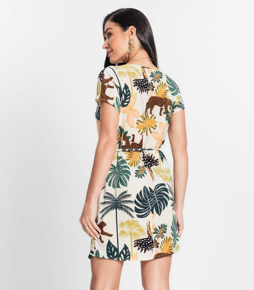 Vestido Feminino Liganete Infinita Cor Bege