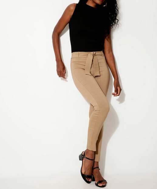 Blusa Feminina Canelada Gola Alta Marisa