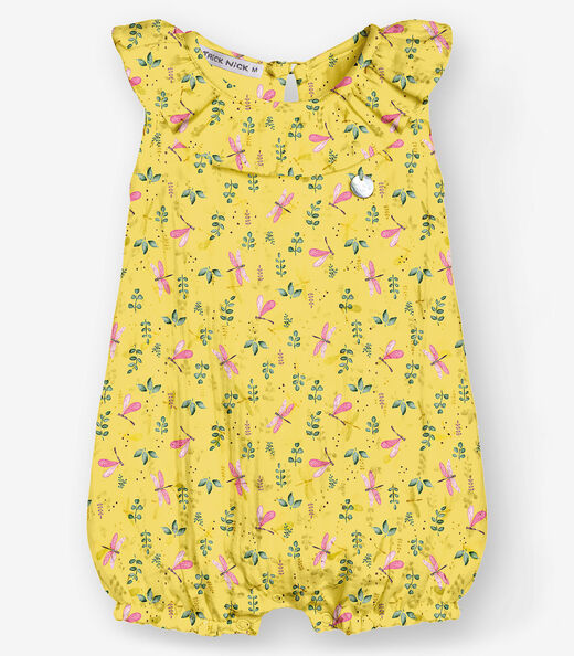 Image_Macaquinho Gase Infantil Trick Nick Amarelo