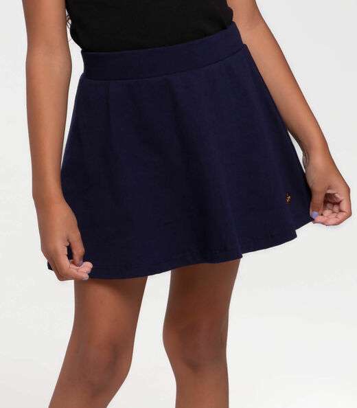 Saia Infantil Feminina Trick Nick Azul