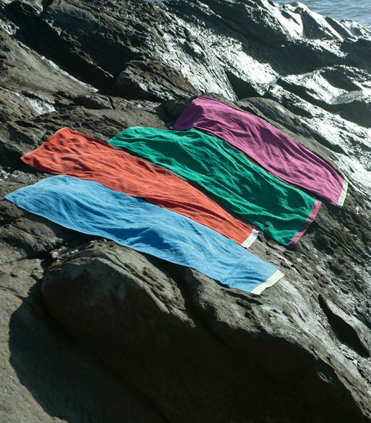 Toalha de Praia Jaquard Fio Penteado Atlântica Verde