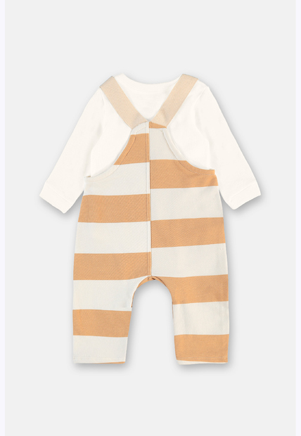 Conjunto Bebê Jardineira Up Baby