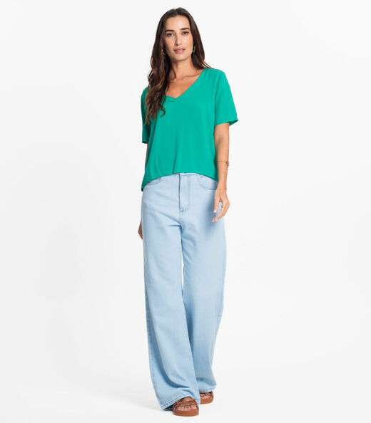Blusa Feminina Viscose Endless Verde