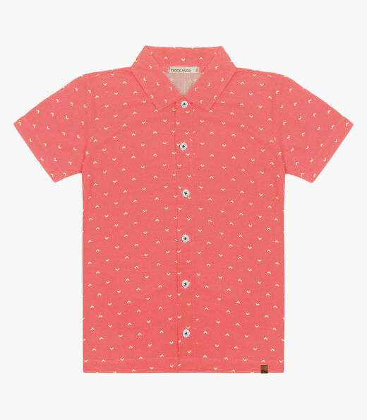 Camisa Infantil Masculina Trick Nick Rosa