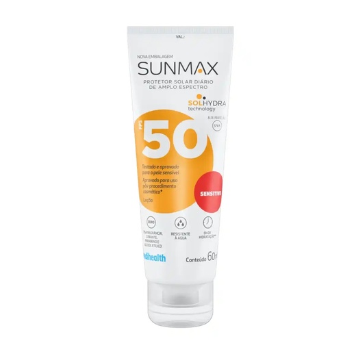 Image_Sunmax Protetor Solar FPS50 Sensitive 60ml
