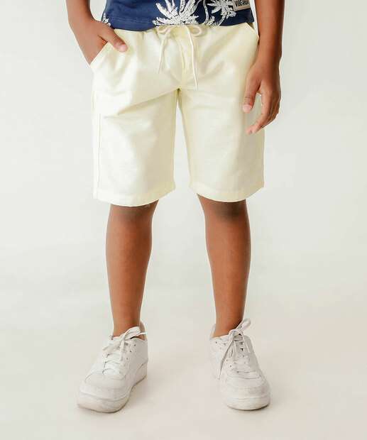 Bermudas Infantil Básica MR Tam 4 a 10