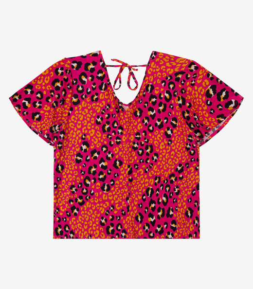 Blusa Feminina Plus Size Infinita Cor Rosa