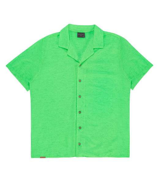 Camisa Em Viscolinho Masculina Diametro Verde