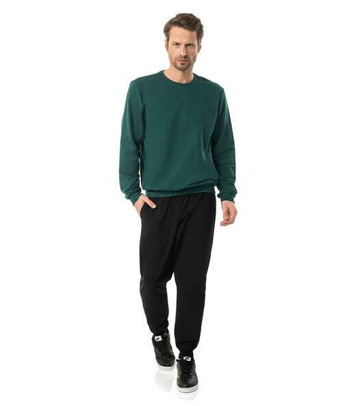 Calça Moletom com Felpa Diametro Preto