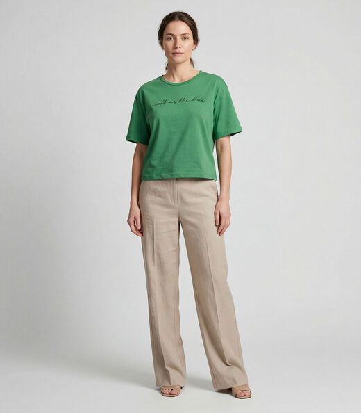 Image_Blusa Feminina em Molecotton Viscose Infinita Cor Verde