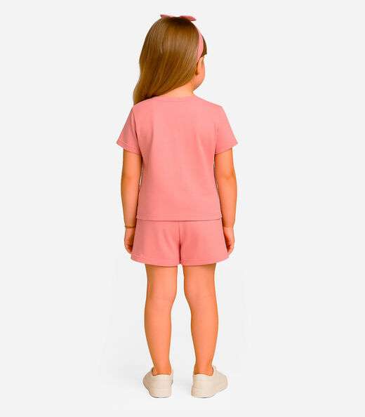 Conjunto Infantil Menina Select Rosa