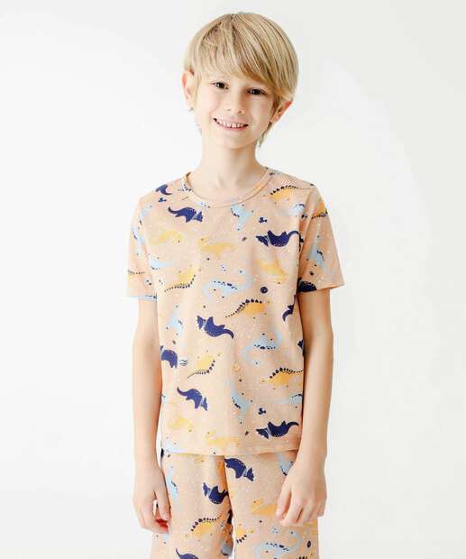 Pijama Infantil Estampado 2 a 12