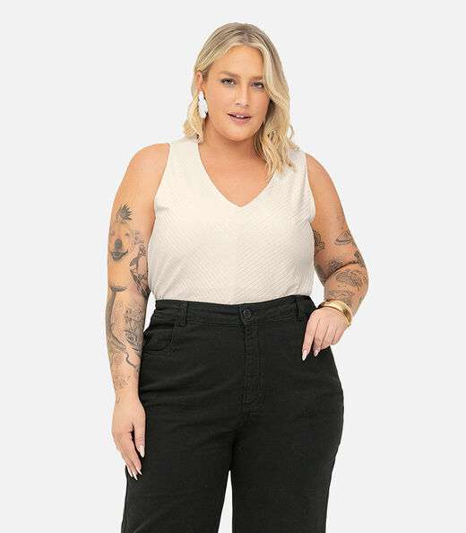 Image_Regata Feminina Plus Size Secret Glam Bege