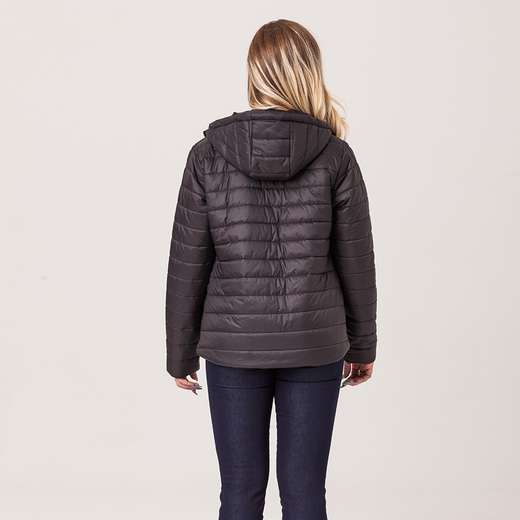 Jaqueta Puffer Feminina com Capuz Zune