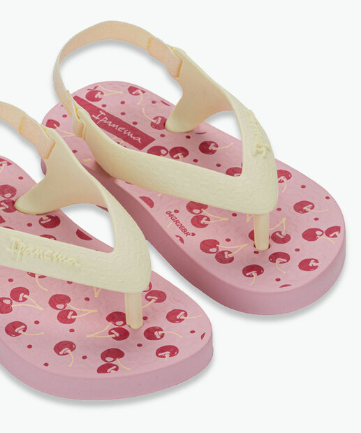 Chinelo Infantil Ipanema Baby Cereja Rosa