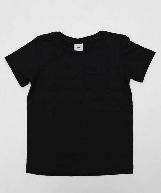 Image_Camiseta Infantil Textura Bolso MR Tam 4 a 10