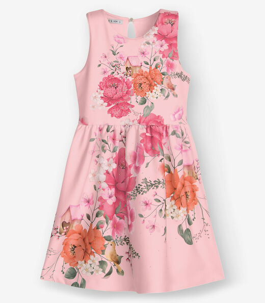 Image_Vestido Menina Trick Nick Rosa