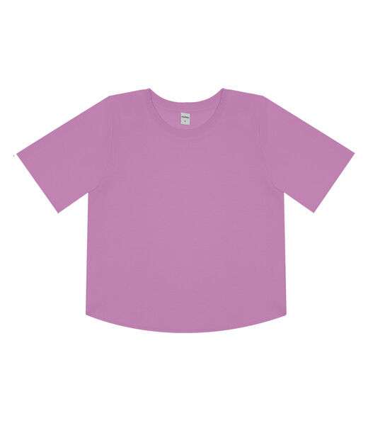 Blusa Feminina Manga Curta Rovitex Roxo