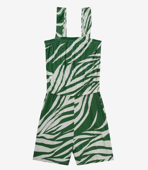 Macaquinho Feminino Curto Infinita Cor Verde