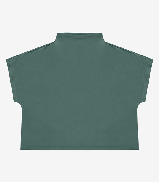 Blusa Feminina Com Gola Chaminé Select Verde