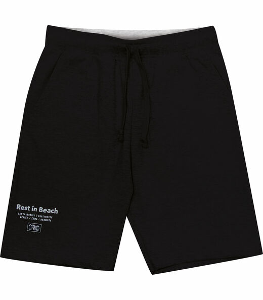 Bermuda Masculina Juvenil Rovitex Teen Preto