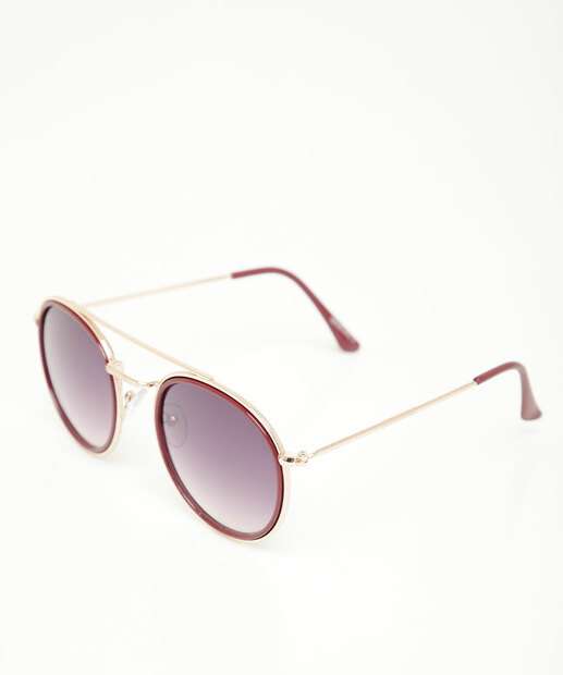 Óculos de Sol Feminino Redondo Vintage Marisa