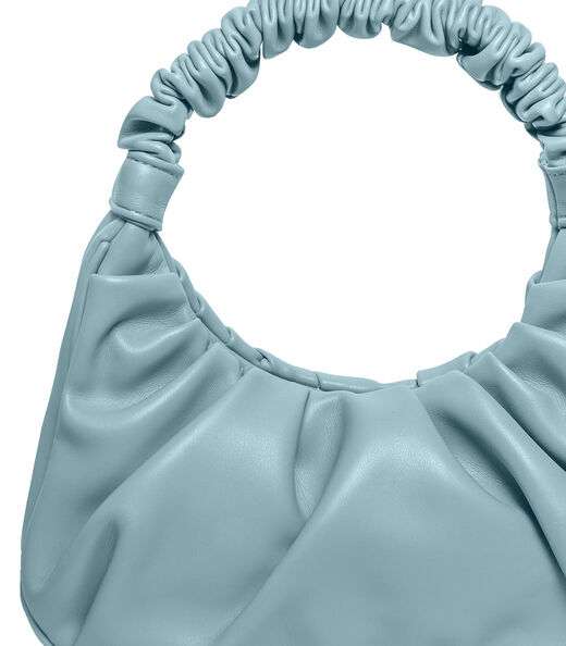 Bolsa Baguete De Mão Bela Gaia Azul