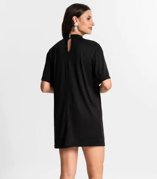 Vestido Curto Rovitex Preto