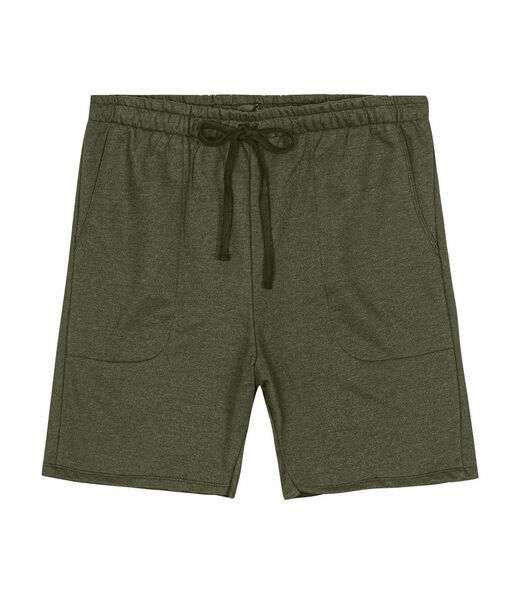 Bermuda Masculina Plus Size Moletom Diametro Verde
