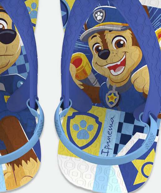 Chinelo Ipanema Infantil Bebê Patrulha Canina