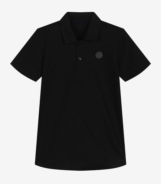 Conjunto Infantil Polo Com Bermuda Trick Nick Preto