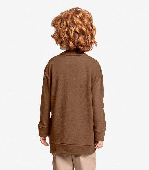 Blusão Infantil Trick Nick Marrom