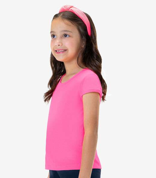Blusa Infantil Feminino Rovi Kids Rosa