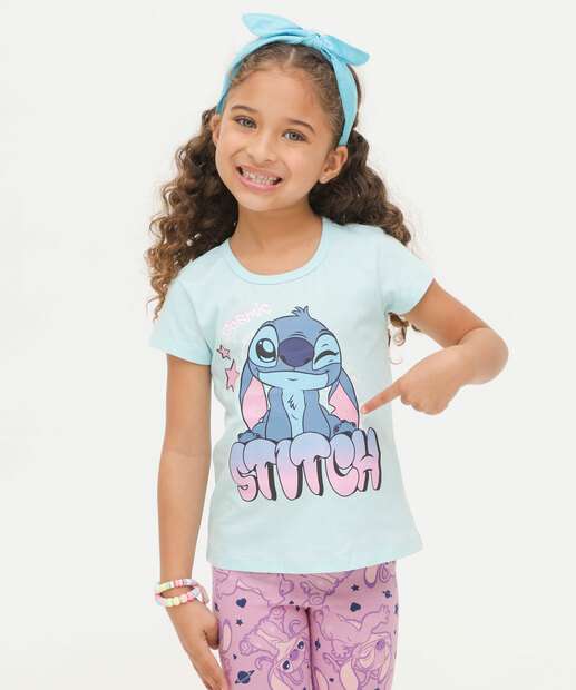 Image_Camiseta Infantil Stitch Disney Tam 4 a 10