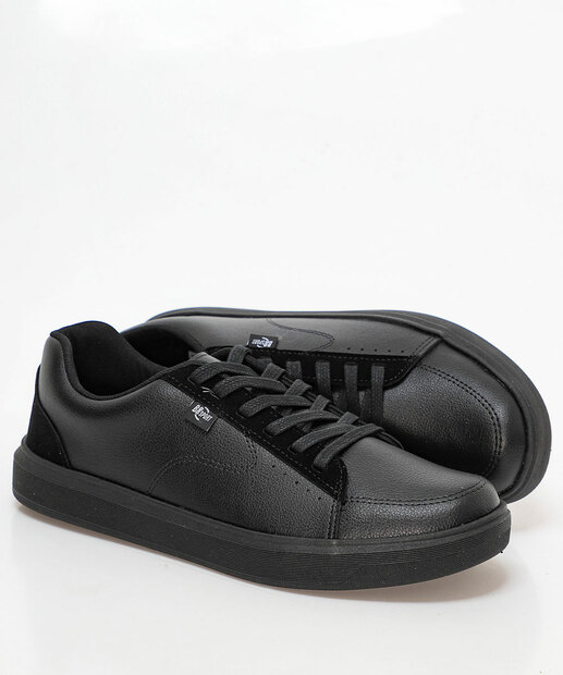 Tênis Masculino Casual Básico Preto 