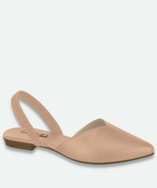 Image_Sapatilha Feminina Slingback Bico Fino Beira Rio Bege