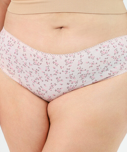 Calcinha Sortida Plus Size Biquíni Estampada Marisa