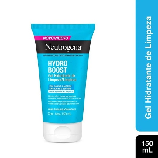Image_Kit com 3 Unidades de Gel Hidratante De Limpeza Hydro Boost Neutrogena 150ml