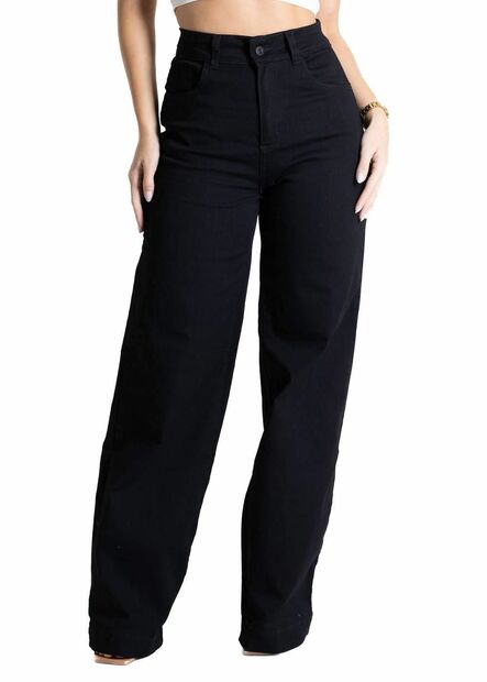 Image_Calça Sarja Sawary Wide Leg - 280634