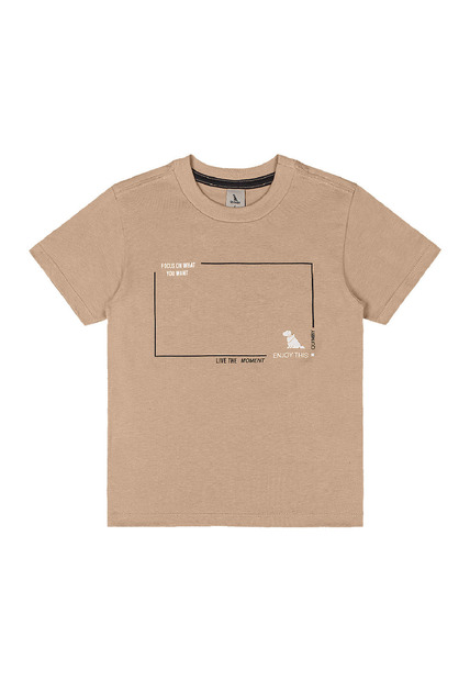 Conjunto Camiseta Estampa 3D Bermuda Quimby