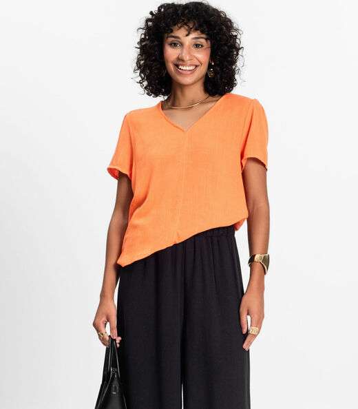Blusa Feminina Comfy Select Laranja