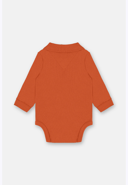Body Polo Manga Longa Bebê Menino Up Baby