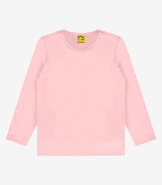 Image_Camiseta manga longa malha térmica Rovi Kids Rosa