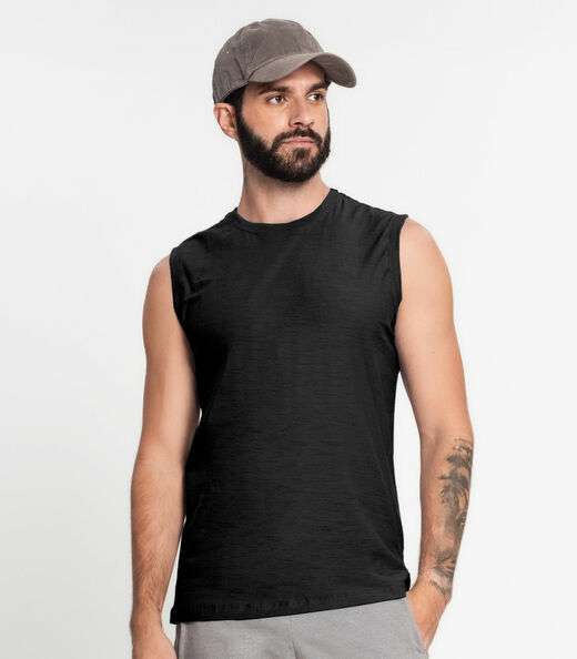 Regata Flamé Masculina KO Preto