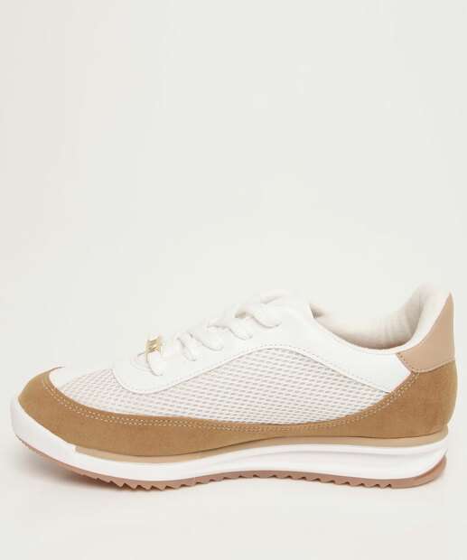 Tênis Casual Feminino Recortes Vizzano 