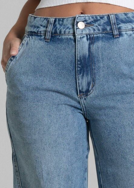 Calça Jeans Sawary Wide Leg - 281627