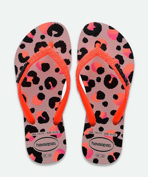 Chinelo Havaianas Infantil Slim Glitter